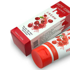 Лубрикант "Hot Kiss" 200 мл - Вишня - Інтимна змазка