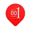 Ультратонкі презервативи Olo 0,01 RED 3 шт.