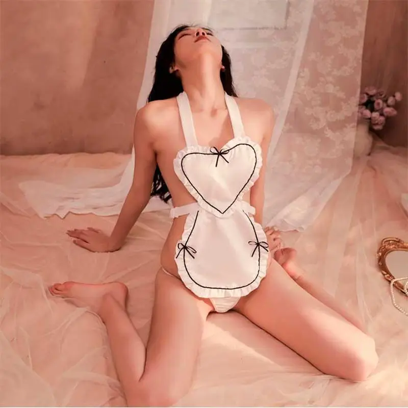 Рольовий костюм "Покоївка" - XS/S - Білий - Рольові костюми Рольовий костюм "Покоївка" - XS/S - Білий - Рольові костюми