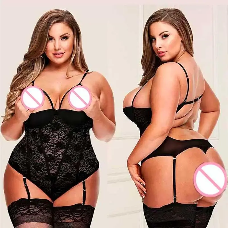 Ефектне боді з відкритою спиною — Чорне — L-XL — Еротична білизна Ефектне боді з відкритою спиною — Чорне — L-XL — Еротична білизна