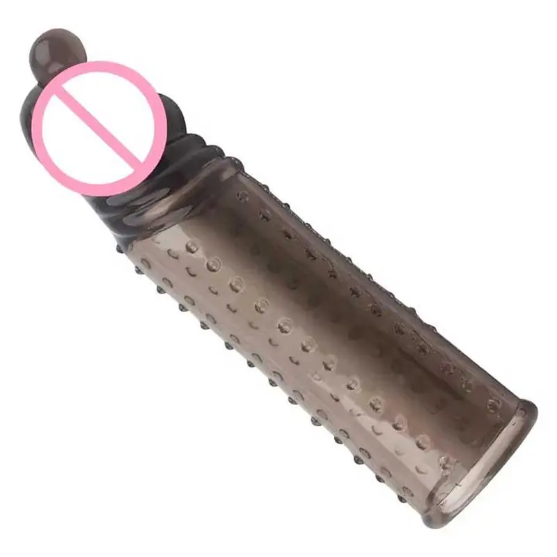 Насадка на пеніс "Roselex" - Графіт - 15*3,5 см Насадка на пеніс "Roselex" - Графіт - 15*3,5 см