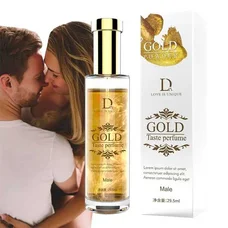 Інтимні парфуми для чоловіків "Gold Powder" з феромонами та золотим порошком 29,5 мл