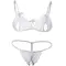 Безпрограшний сексуальний комплект нижньої білизни - Білий - XS/S/M - Еротична білизна Безпрограшний сексуальний комплект нижньої білизни - Білий - XS/S/M - Еротична білизна