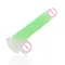 Фалоімітатор світиться на присосці "Glow in the dark" - 19*4 см