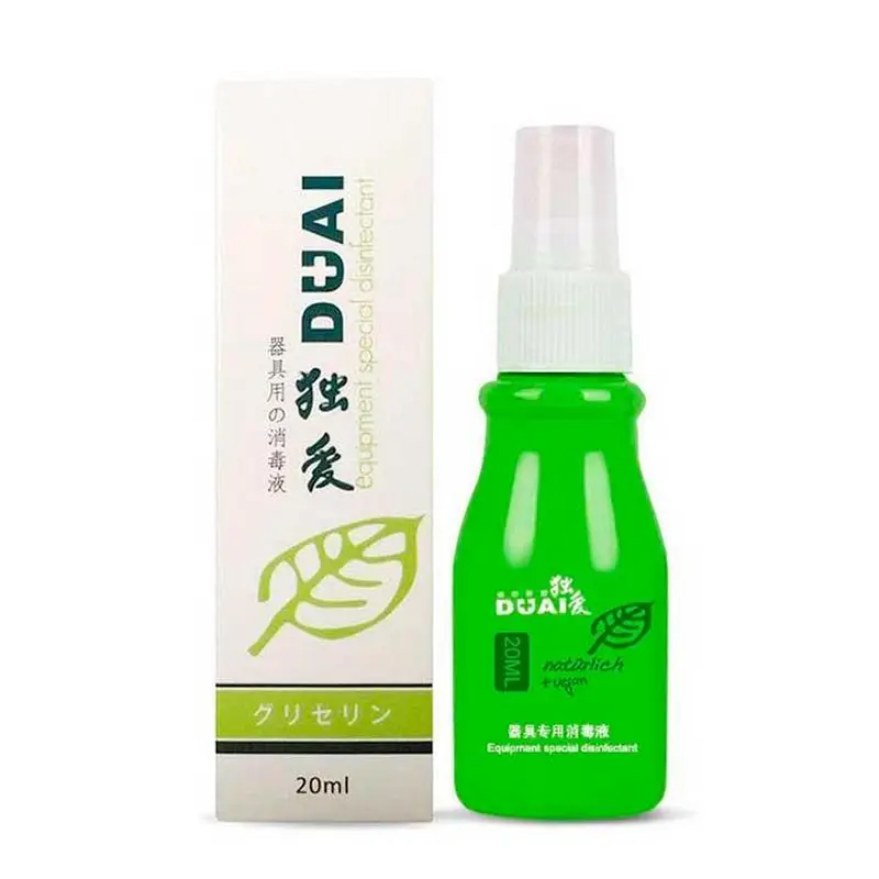 Антибактеріальний спрей для очищення секс-іграшок "DUAI" — 20 мл Антибактеріальний спрей для очищення секс-іграшок "DUAI" — 20 мл