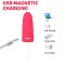 Вібратор "Морозиво" 10X Popsicle Vibrator USB - Рожевий - Вібратори