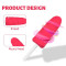 Вібратор "Морозиво" 10X Popsicle Vibrator USB - Рожевий - Вібратори