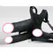 Подвійний порожнистий страпон із вібрацією Lovetoy Vibrating Unisex Hollow Strap On 10 режимів Чорний