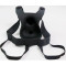 Подвійний порожнистий страпон із вібрацією Lovetoy Vibrating Unisex Hollow Strap On 10 режимів Чорний