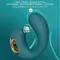 Кліторальний вакуумний вібростимулятор Dolphine Licker Vibe зелений — Вібратори