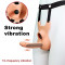 Анальний фаллоїмітатор на ремені для подвійного проникнення Lovetoy Vibrating Unisex 10 режимів вібрації
