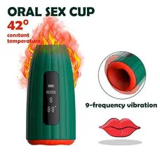 Автоматичний оральний мастурбатор із підігрівом Satisfyer Lover
