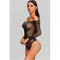 Еротичне боді усіяне стразами - Чорний - S/M/L- Еротична білизна Еротичне боді усіяне стразами - Чорний - S/M/L- Еротична білизна