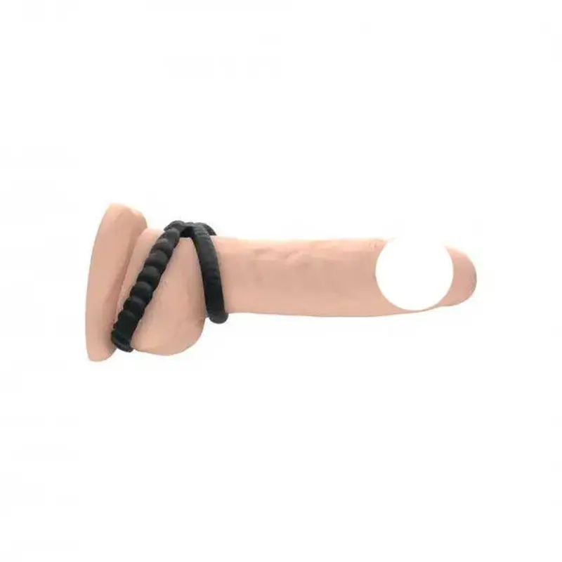 Ерекційне кільце подвійне "Dorcel DUAL RING" - Чорний Ерекційне кільце подвійне "Dorcel DUAL RING" - Чорний