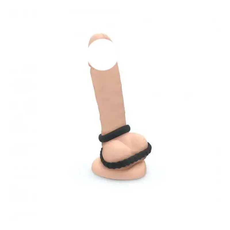 Ерекційне кільце подвійне "Dorcel DUAL RING" - Чорний Ерекційне кільце подвійне "Dorcel DUAL RING" - Чорний