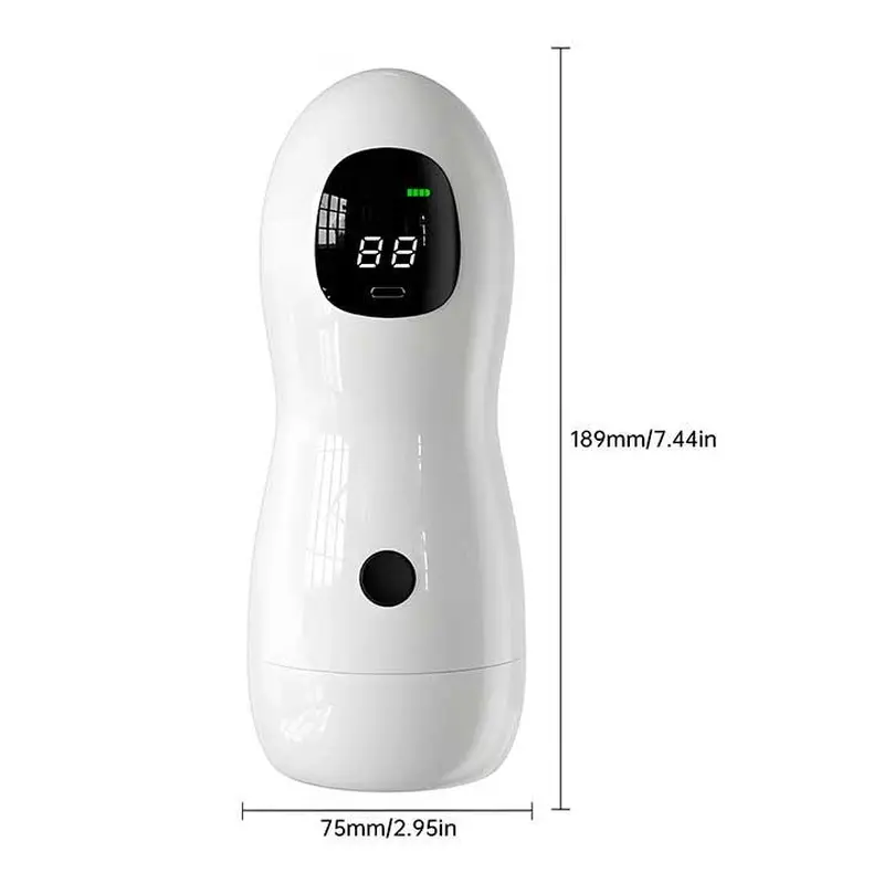 Автоматичний мастурбатор із навушниками та дисплеєм Sex robot USB Type-C Автоматичний мастурбатор із навушниками та дисплеєм Sex robot USB Type-C