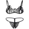 Безпрограшний сексуальний комплект нижньої білизни - Чорний - XS/S/M - Еротична білизна Безпрограшний сексуальний комплект нижньої білизни - Чорний - XS/S/M - Еротична білизна