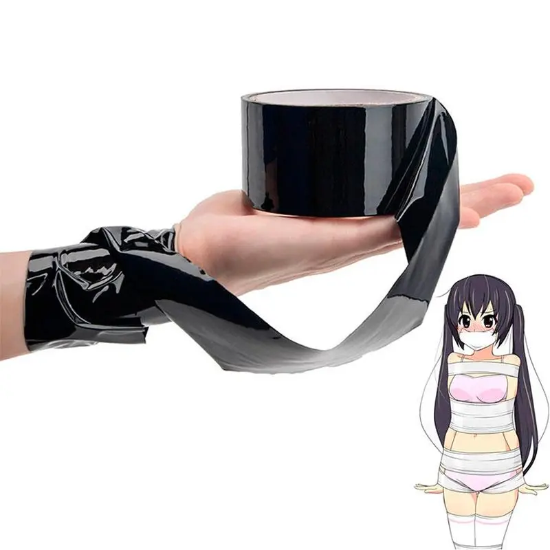 Скотч для бондажу - Червоний - Садо-мазо Скотч для бондажу - Червоний - Садо-мазо