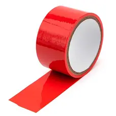 Скотч для бондажу - Червоний - Садо-мазо
