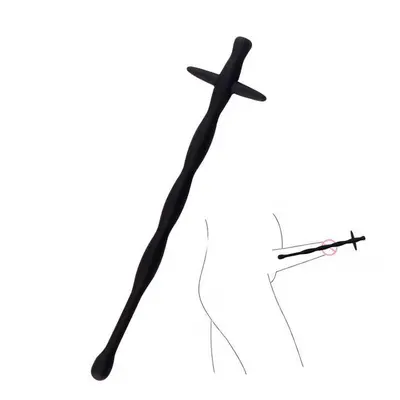 М'який уретральний катетер "Меч" - Чорний М'який уретральний катетер "Меч" - Чорний