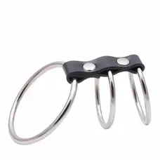 Сталевий фіксатор на пеніс "Володар перснів" - Сріблястий