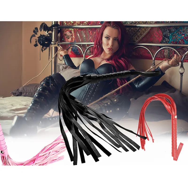 Батіг для рольових ігор "Sexy" - Червоний - Садо-мазо Батіг для рольових ігор "Sexy" - Червоний - Садо-мазо