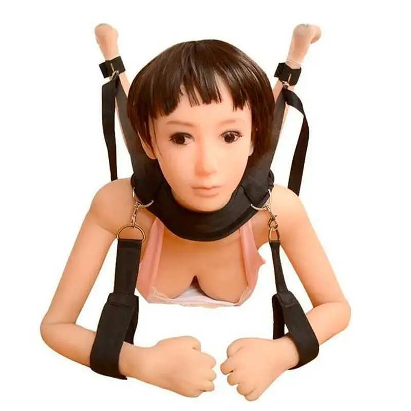 БДСМ бандаж для фіксації рук і ніг - Чорний - Садо-мазо БДСМ бандаж для фіксації рук і ніг - Чорний - Садо-мазо