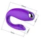 Вібратор для пар G-Sex USB Фіолетовий