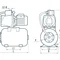 Насосная станция Насосы+Оборудование AUJSWm 15M/24L 312063