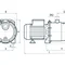 Поверхностный центробежный насос Насосы+Оборудование JS 110 X 7891