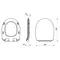 Унітаз-компакт 705 CERSANIA SIMPLE ON 011+сид.DELFIІ/MODUO SLIM дюр пов пад Cersanit