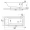 Ванна акрил. REKORD 160х70 б/н KOLO