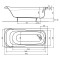 Ванна акрил. SENSA 160х70 б/н KOLO
