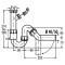 Сифон д/мийки, трубний, б/випуска, пласт (101800) Viega