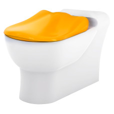 Чаша унітазу DUCKY, прістінна (DC360.00100)