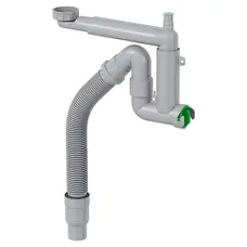 Сифон SMARTLOC, д/мийки,телескопічний, гофра 50/41