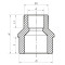 Муфта редукционная НB 25x20 PPR Koer K0056.PRO (KP0066)