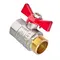 Кран шаровый Waterpro WP607-20FMW - 3/4" ГШБ (стальная бабочка) (WP3294)