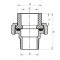 Сгон-американка НР 25x3/4M PPR Koer K0136.PRO (KP0172)