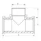 Тройник 1/2'' ВНВ Koer KF.T06FMF (KF0066) Тройник 1/2'' ВНВ Koer KF.T06FMF (KF0066)