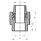 Муфта НР 25x3/4M PPR Koer K0097.PRO (KP0116)