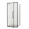 Душевая кабина без поддона Mixxus Premium BEVEL SC01-90x90x195-TR Black прозрачное стекло 6мм (MI68