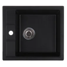 Мийка кухонна ZERIX ZS-4651S-14 Чорний металік (ZX4570)