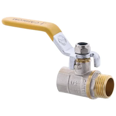 Кран шаровой СК 1/2" ГШВ YELLOW ART.607 (WP0100)