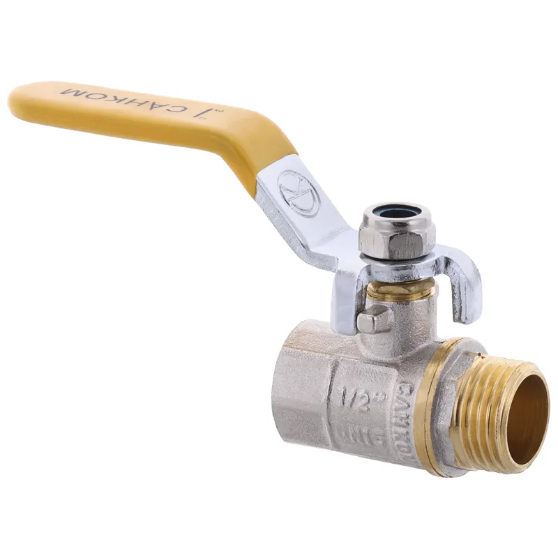 Кран шаровой СК 1/2" ГШВ YELLOW ART.607 (WP0100)