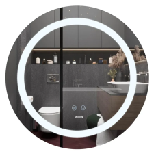 Зеркало Mixxus PLAIN MC03-60 с LED Touch, Anti-fog, димером, регулировкой яркости (MI6662)