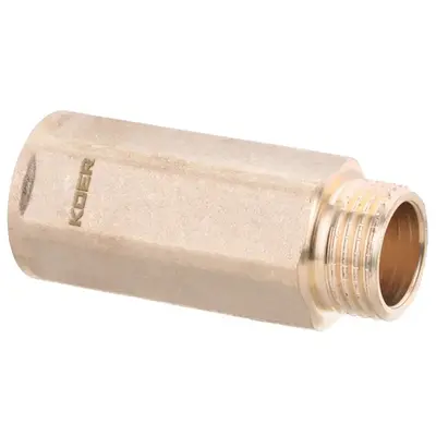 Удлинитель Koer WM.E06-50.WN - 1/2"-50мм (Без никеля) (KR3014) Удлинитель Koer WM.E06-50.WN - 1/2"-50мм (Без никеля) (KR3014)