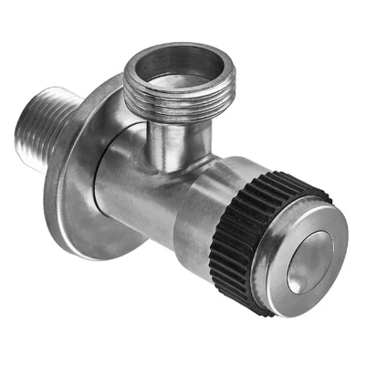 Кран для подключения сантехприборов с нерж. стали SUS304 Champion VAL-04 1/2x1/2 (CH0323)