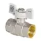 Кран шаровый Koer 1" ГГБ (KR.217.W) белый (KR0180) Кран шаровый Koer 1" ГГБ (KR.217.W) белый (KR0180)