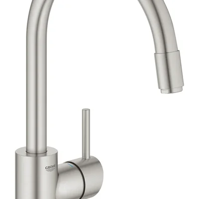 Смеситель для кухни с выдвижным изливом Grohe Concetto new (32663DC3)